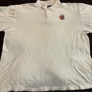 Adidas White Polo with logo
